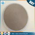 Monel perforated metal mesh filter disc and pack